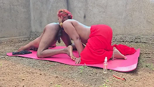 Индийская сари член подчищает милфу жестко, в 69, отсасывает и жестко трахается с боссом с большим хуем