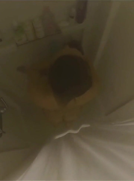 Curvy Wife Drains Cock Late Night After Shower