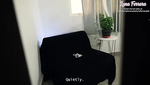 I Watched My Stepmother Hiding in the Closet and Then She Gave Me a Blowjob