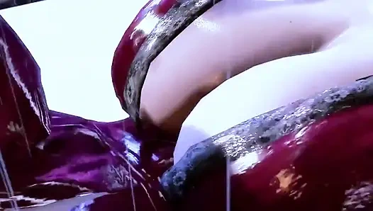 Beauty Warior and Two Cop Get Fuck - Hentai 3D 17