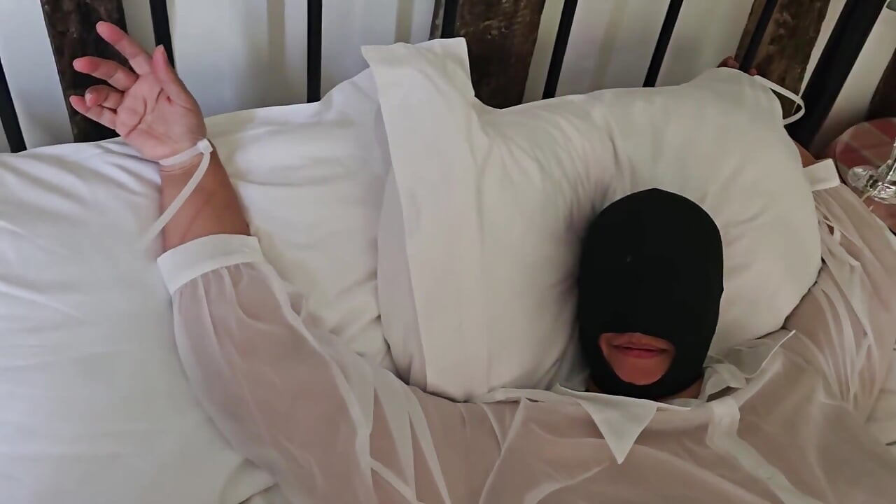 Blue Mini Skirt Bondage Part 2, Zip Tied and Fucked