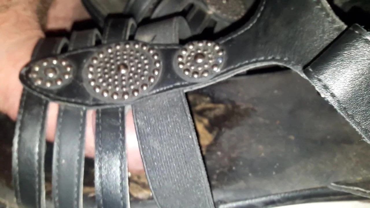 Step Moms shoes fuck and cum filled for shoes mother