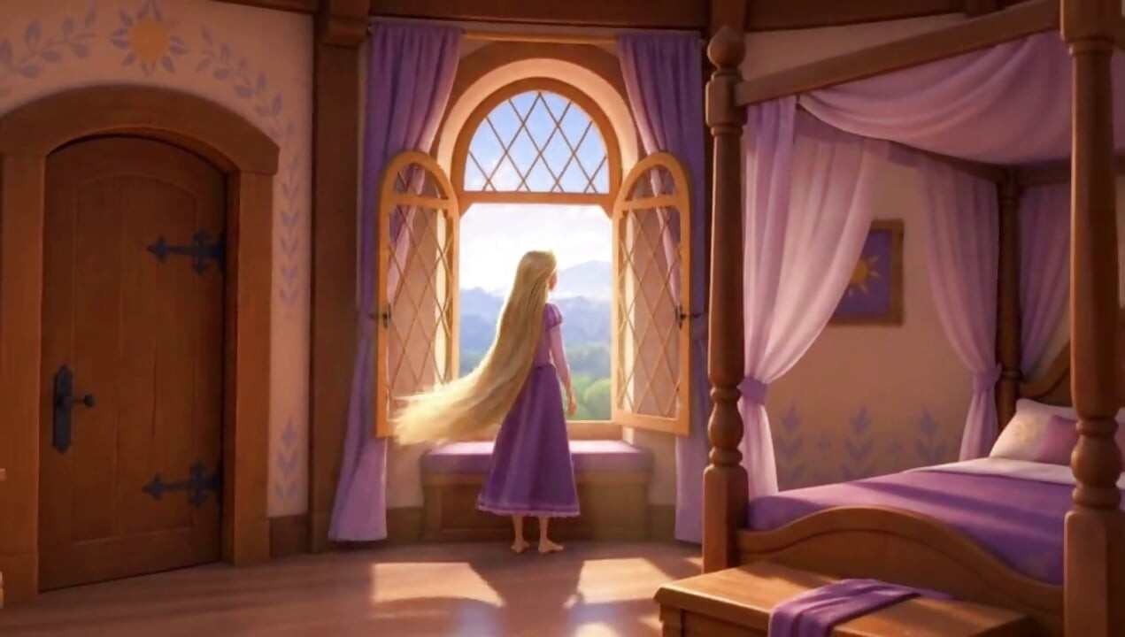 Rapunzel, Shrek’in Devasa Sikini Alıyor 3D Seks