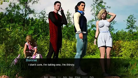 Menyusui kembali ke kesenangan: dua gadis seksi merokok dengan bikini di tepi danau ep 16