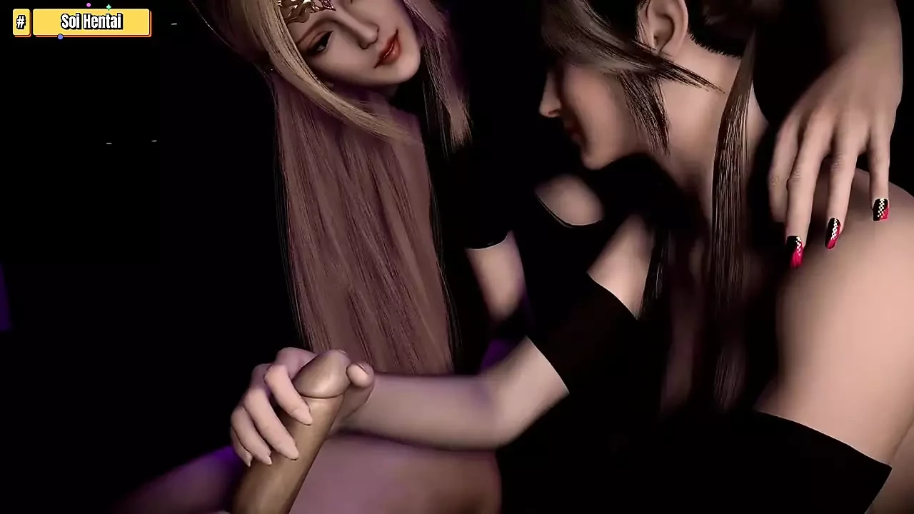 Hentai 3D - 108 Goddess ( ep 35) - Threesome with two horny girl