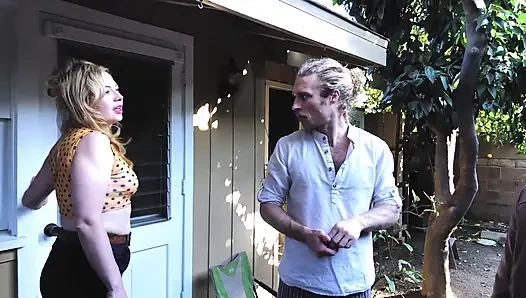 Alison Rey ile çarşaflar arasında: Michael Vegas ve Siouxsie Q | Kamera Arkası | Adult Time