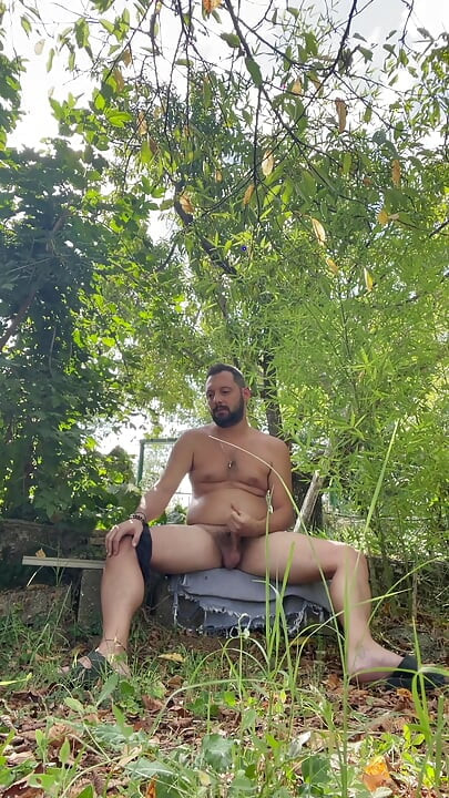Boy in the woods