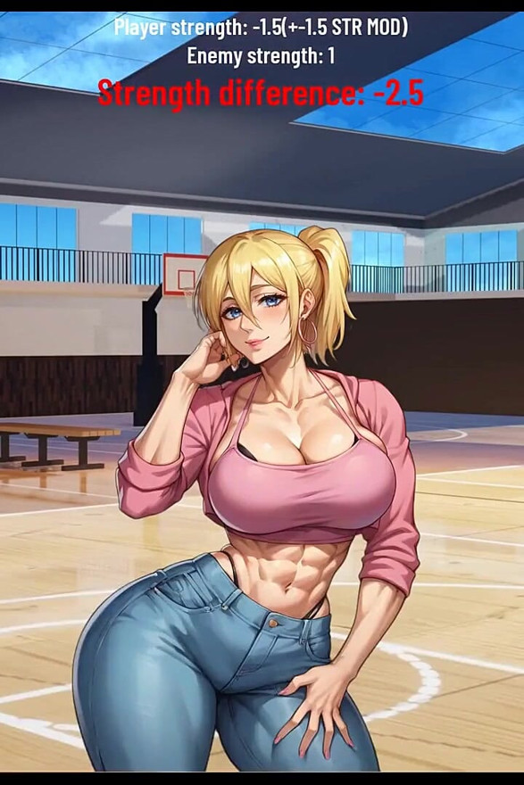 Futanari Muscle Growth World [ Femboy Hentai Game ] Ep.5 Futa Giant Cock Sucking in Gloryhole!
