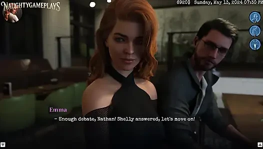 Hot Wife Date Night With Husband and Friends - Boundaries of Morality 21 By Novel-games