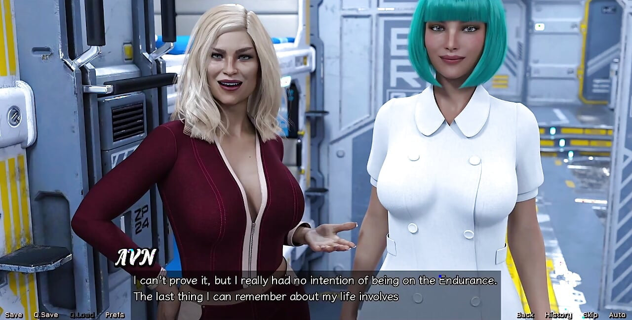 Stranded in Space - Competition Between MILFs and Teens