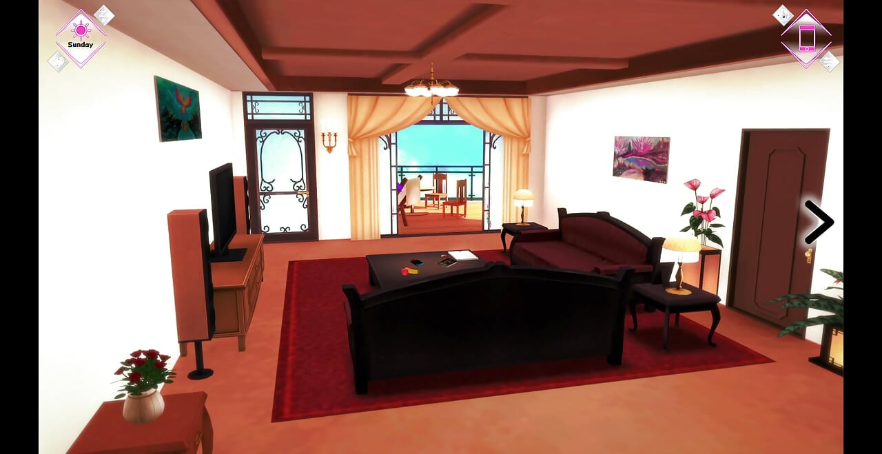 המשרתת של הבית נותנת לי לשים את היד שלי לכל מקום - פנטזיית הנטאי שלי