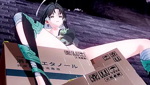 Titreyen dalgalar - jianxin erotik seks ve sakso - 3d hentai animasyon
