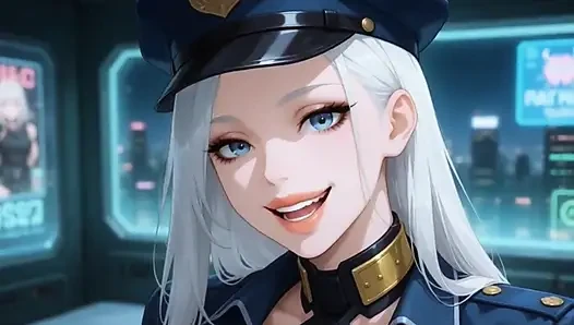 Polis memuru seks, ai animasyon