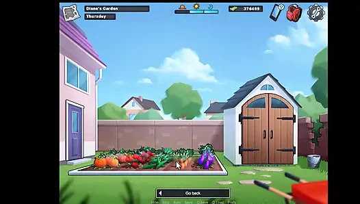 Summertime Saga - she love big cucumbers and i want to give her mine