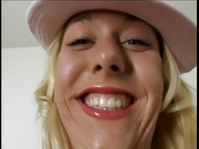Blonde with fat pussy enjoys POV casting fuck