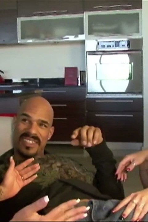 Morgan Ray e Raven Black trocam pau preto grande e porra quente