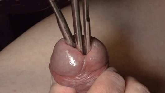 Fetiş aşırı ultra üçlü mantar işkencesi derin ses 5+6+7mm = 18 mm