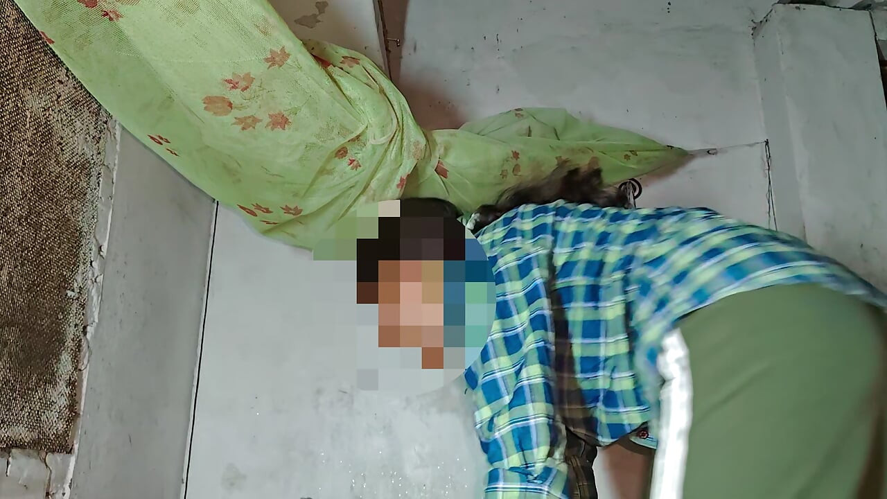 After a long time hard sex with loud moaning with Virgin college girl