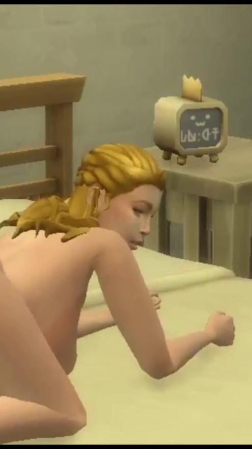 The Blissful Simmers - marido traidor fode empregada enquanto a esposa está em casa