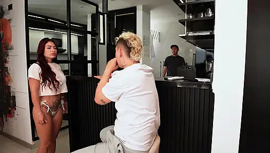 I fuck my roommate's girlfriend, I cuckold my best friend in front of him