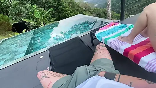 Застукали за трахом в отеле