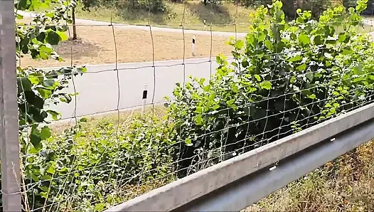 Трахнули на шоссе