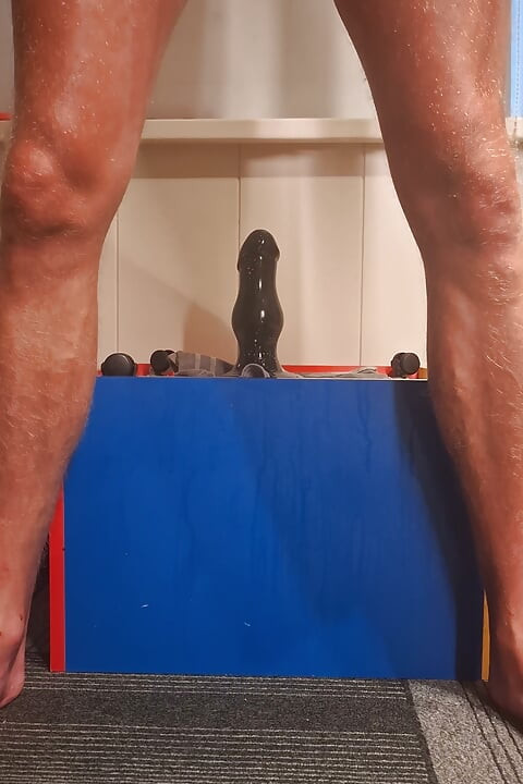 Hot Twink Riding Bi Dildo Deep Anal Stretch