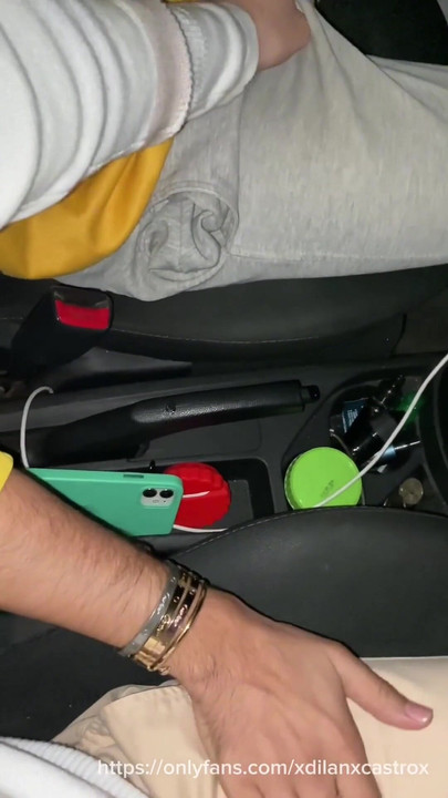 Iconic moment from "cruising stranger uber straight picks up beautiful young college student on the road fucks bareback in"