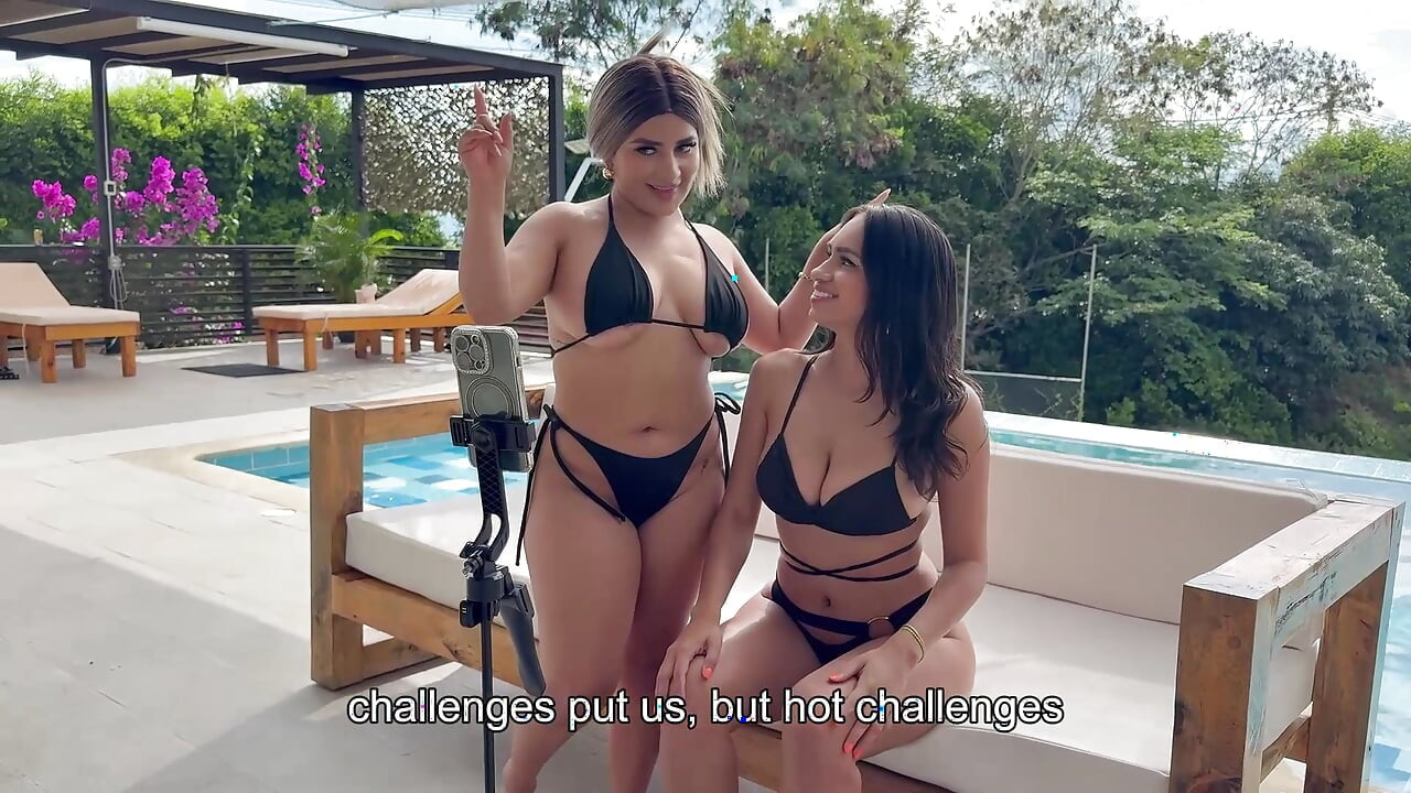 My friend and I ended up having sex in the pool after accepting challenges from our fans - Naty Delgado & Ken Indiams
