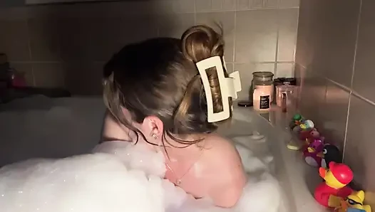 Bath Time Bubbles and Orgasms