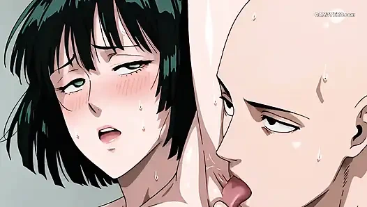Saitama Pounded Fubuki Harder Than Any Monster – and She Loved Every Inch ( AI Generated )