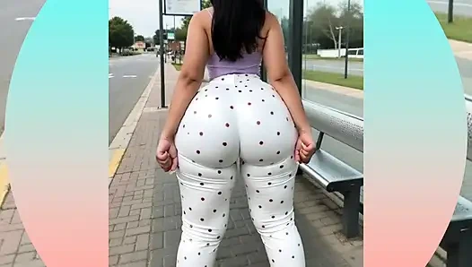 Big ass in  public