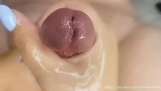 Intense Handjob Huge Cumshot, POV Slow and Sensual handjob. Best Handjob Ever