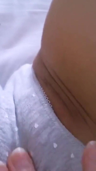 Playing with my pussy in cute panties | Clip 2