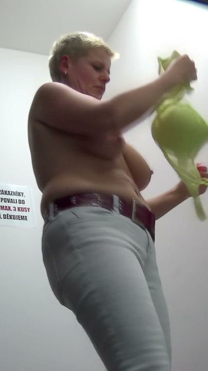 Czech Cabins 30: MILF with Big Tits Puts on a Wild Strip Show - We Got It All