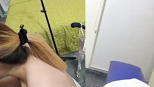 Fabiana's Footjob and Oral Sex