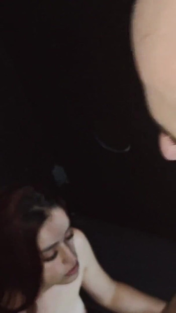 Wife sucking strangers in gloryhole! | Clip 1