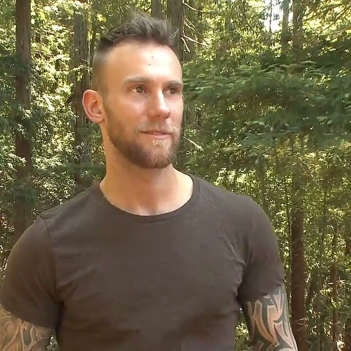 Ripped Stud with a Big Cock Carjacked and Edged in the Wilderness