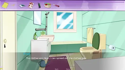 The Secret of the House #11: Helping My Hot Landlady with the Washing Machine - by Eroticgamesnc