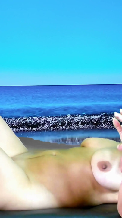 GETTING FUCKING HOT ON A BEACH WITH ADAMANDEVE AND LUPO | Clip 1