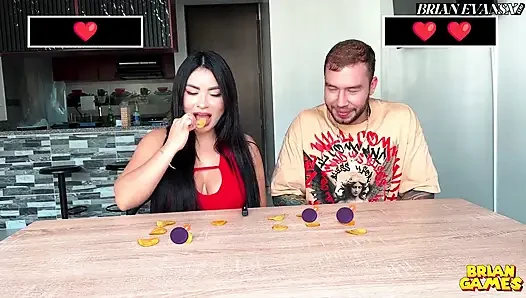Petite Busty Latina Alejandra Palacios Has Sex by Losing a Game with Her Round Ass - Brian Evansx