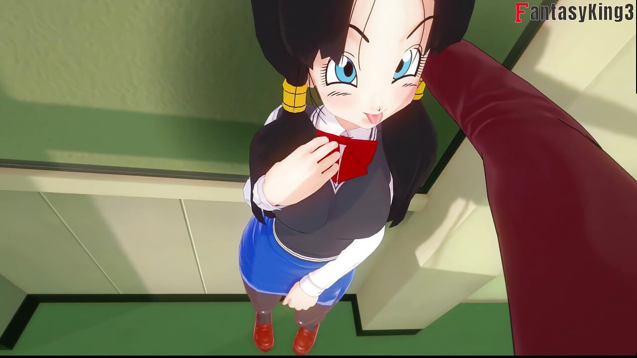 Android 18 mag, dass Videl ihr beim ficken beobachtet Gohan - DragonBall Zex Serie