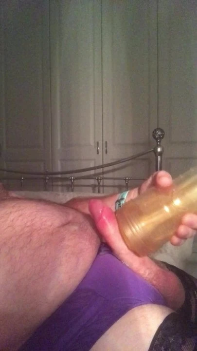 Fleshlight panties knickers stockings vibrator cum