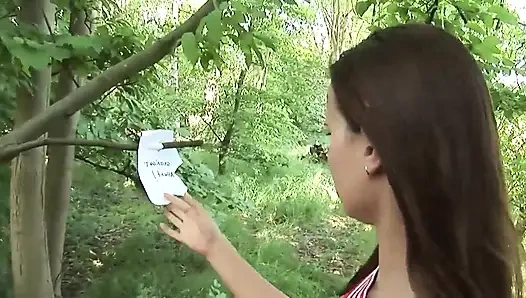 Outdoor Very Rough Assfuck for a French Horny Slut