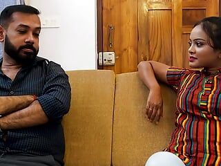 Chica india toma una prueba de su sería marido antes del matrimonio, sexo hardcore, película completa