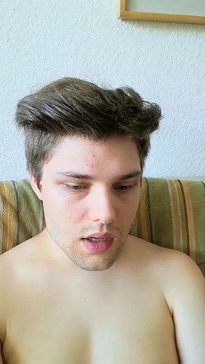 Wanking, cumming, and then rubbing glans