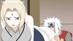 Naruto xxx paródia pornô - Tsunade &Jiraiya Animation parte 1