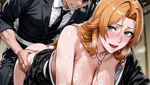 Aki (CM) x Rangiku (Bleach)