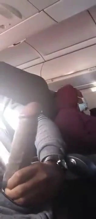 en el avion