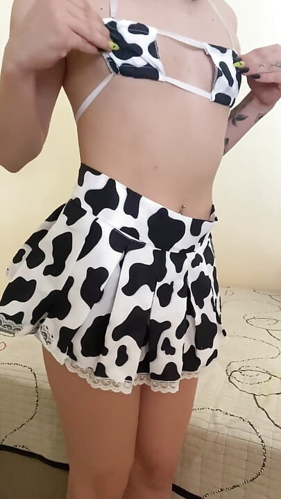 Chcesz trochę mleka? Krowy Fantasy Big Girldick